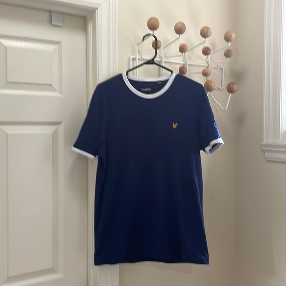 Lyle & Scott - Ringer T-Shirt - Navy - M - Picture 2 of 9